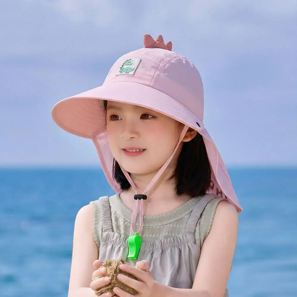 

Big Brim Children's Sun Hat Sun Protection Foldable Children Beach Cap Breathable UV Resistant Summer Sunshade Hat