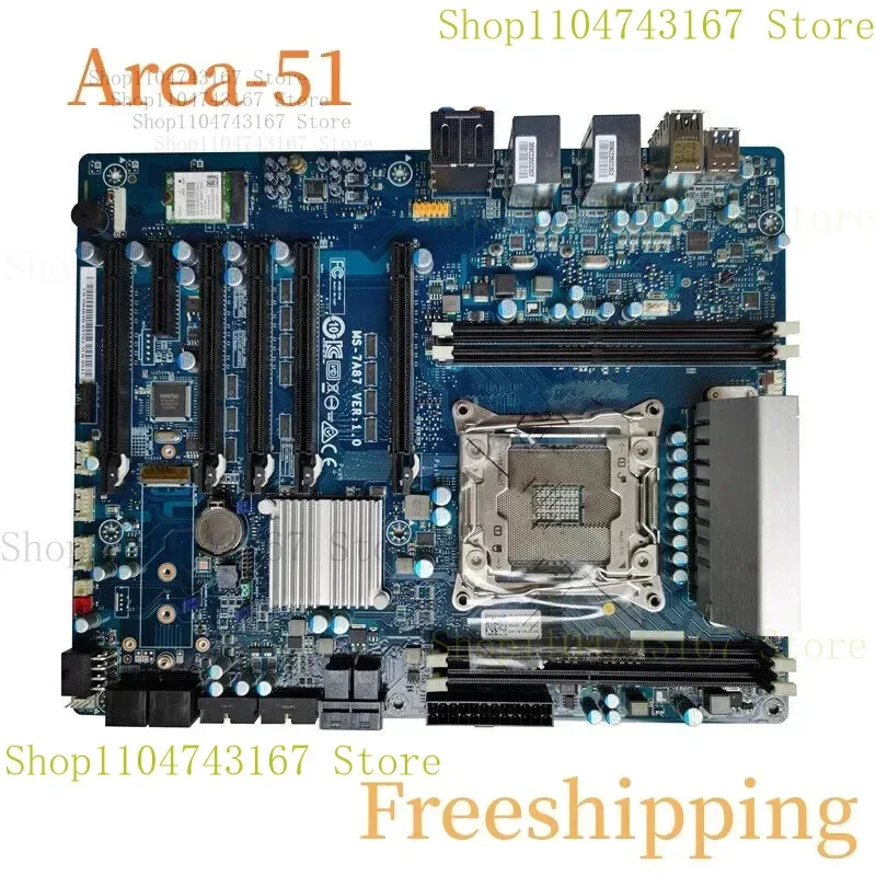

CN-0N4R4N For DELL Alienware Area-51 R5 Motherboard MS-7A87 0N4R4N N4R4N DDR4 Mainboard 100% Tested Fully Work