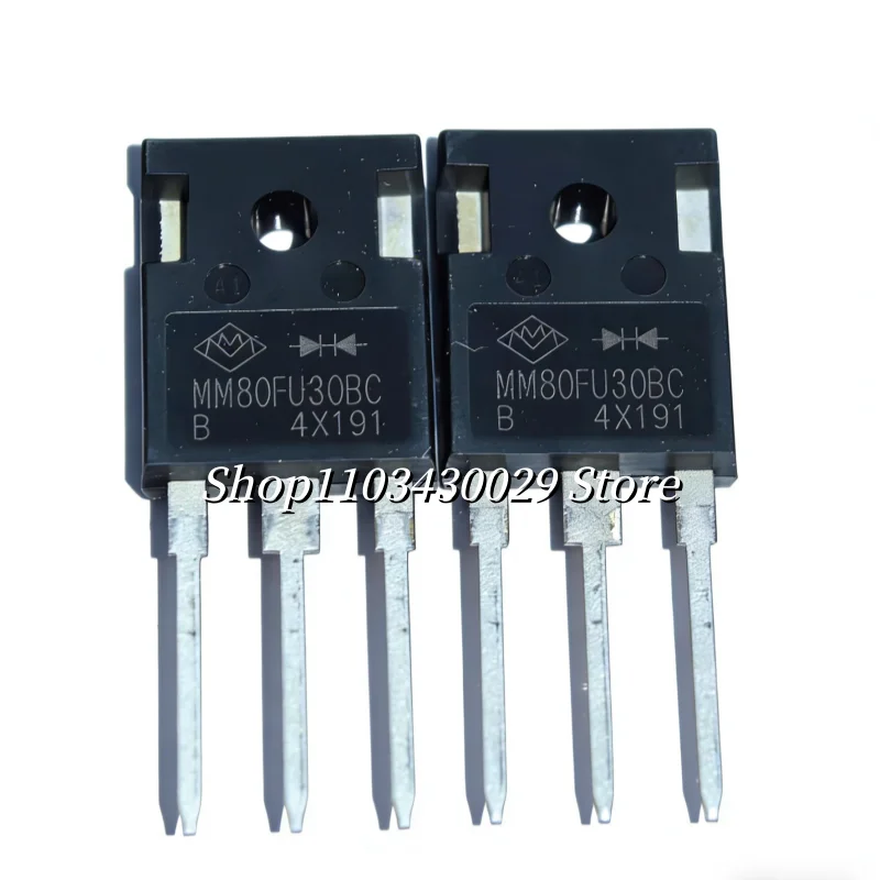10Pcs New original MM80FU30BC TO-247 80A 300V ultra-fast recovery diode single tube