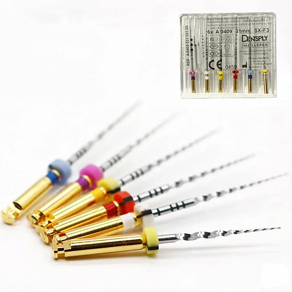 

Набор из 1 упаковки: Эндодонтические файлы Niti PRO/TAPER для моторизованных эндомоторов, для лечения корневых каналов зубов