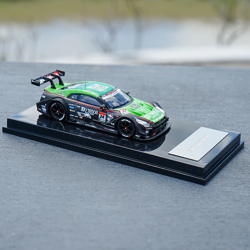1:64 GTR R35 GT3 GT500 Alloy Car Diecasts & Toy Vehicles Car Model Miniature Scale Model Car For Children