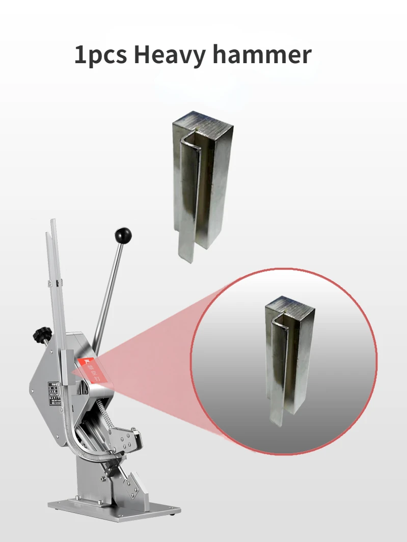 Clipping Machine Parts for Ham sausage 50 Type Sausage Clipper Manual U-shape Strapping Machine Lower Mold,