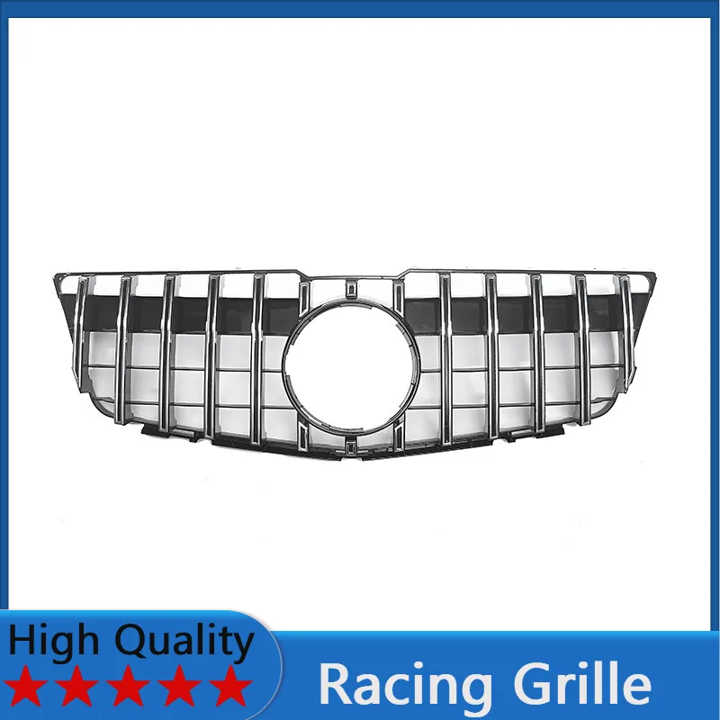 

For Mercedes GLK-Class X204 2009-2012 Racing Grille Front Bumper Grill Body Kit Accessories - GT Style