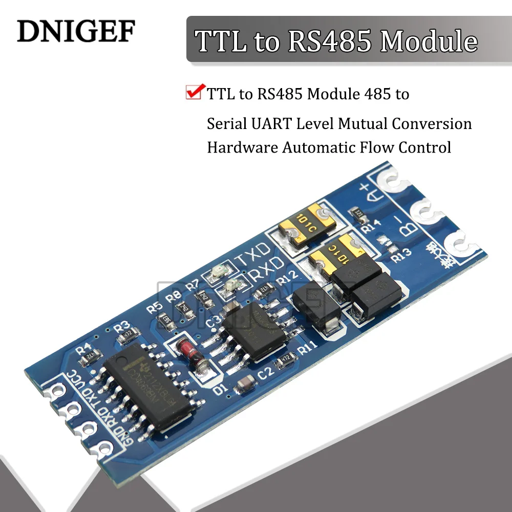 TTL to RS485 Module 485 to Serial UART Level Mutual Conversion Hardware Automatic Flow Control