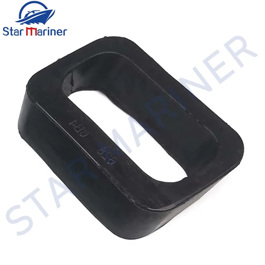 

Резиновое уплотнение (уплотнитель) 6B4-15762 для лодочного мотора Yamaha 2T 9.9HP 15HP E15D Parsun T15D, артикулы 6B4-15762-01, 6B4-15762-00