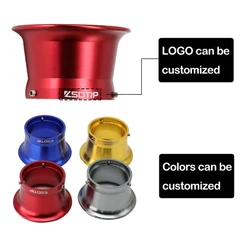 Universal Carburetor Carb Cone Air Filter Inlet Tip Wind Cup Collar Horn Funnel Trumpet Fit for PWM PWK 34 36 38 40 42mm D7YA