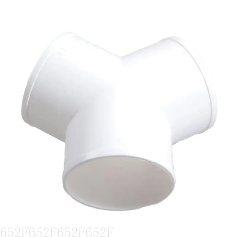 PVC Exhaust Duct Connector Quick Ventilation Tube Joint Coupler 3 Ways Splitters Ventilation Fittings Easy to Install