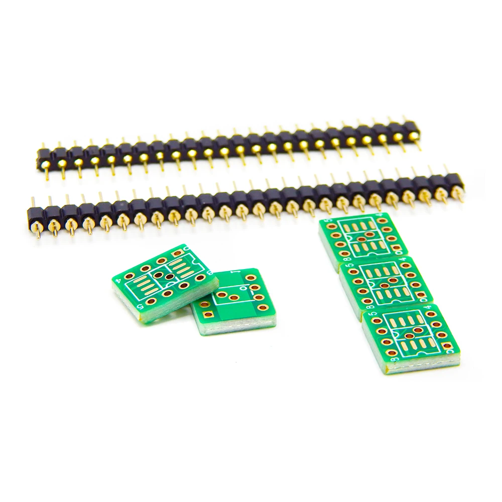 TSSOP8 SSOP8 SOP8 To DIP8 PCB SOP-8 To DIP-8 OP AMP Gold-plated Conversion Board DIY Weld Circuit Transformation Board