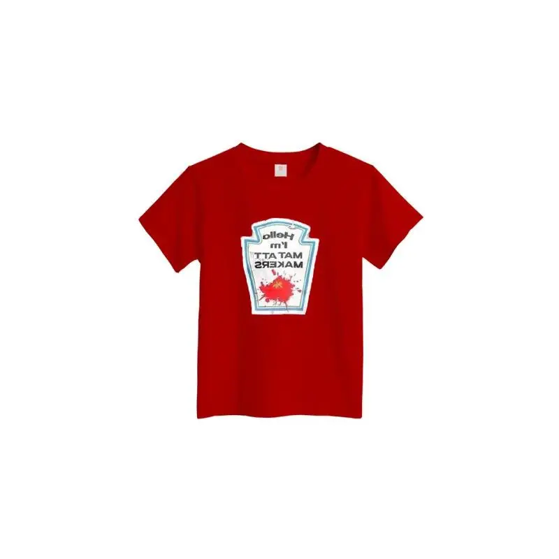 سرنا LingOrm نفس النمط الجولة الرقبة قصيرة الأكمام تي شيرت الصيف القطن الخالص الكرتون قميص مطبوع Orm Kornnaphat #5