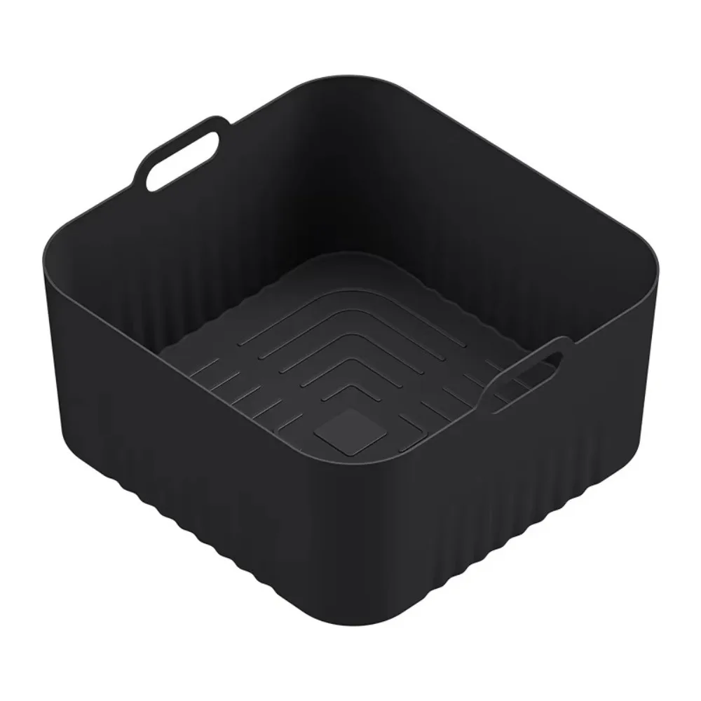 Acessórios para fritadeira a ar, molde para fritadeira a ar de 17cm, 4-5l, forros de silicone reutilizáveis, forros quadrados para fritadeira a ar, hd9252, hd9200, hd9255