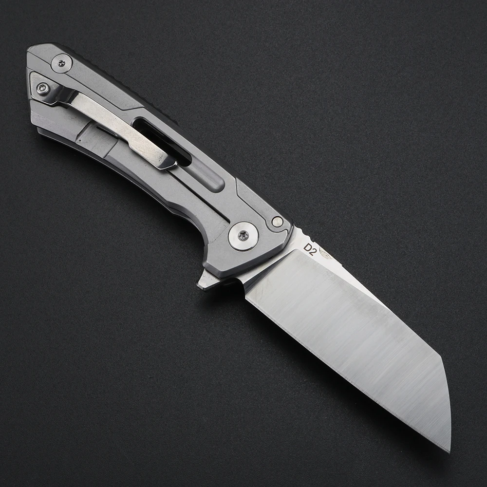 Outdoor folding knife, self-protection knife, all steel, high hardness stainless steel folding knife, carrying small knife