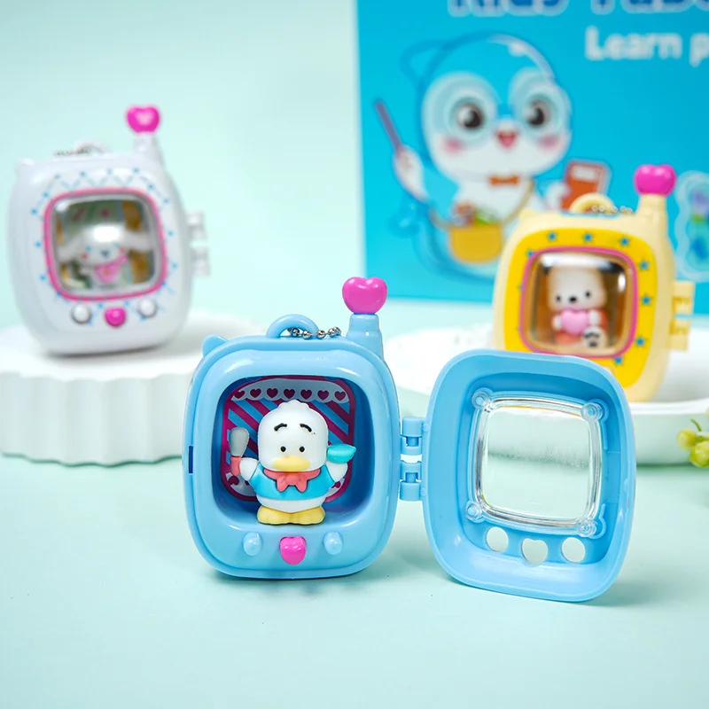 Neue Sanrio Pocket Elf Serie Blind Box Kleines Telefon Leuchtender Anhänger Geschenk Spielzeug Niedlicher Anhänger Mädchen Geschenk Ornament