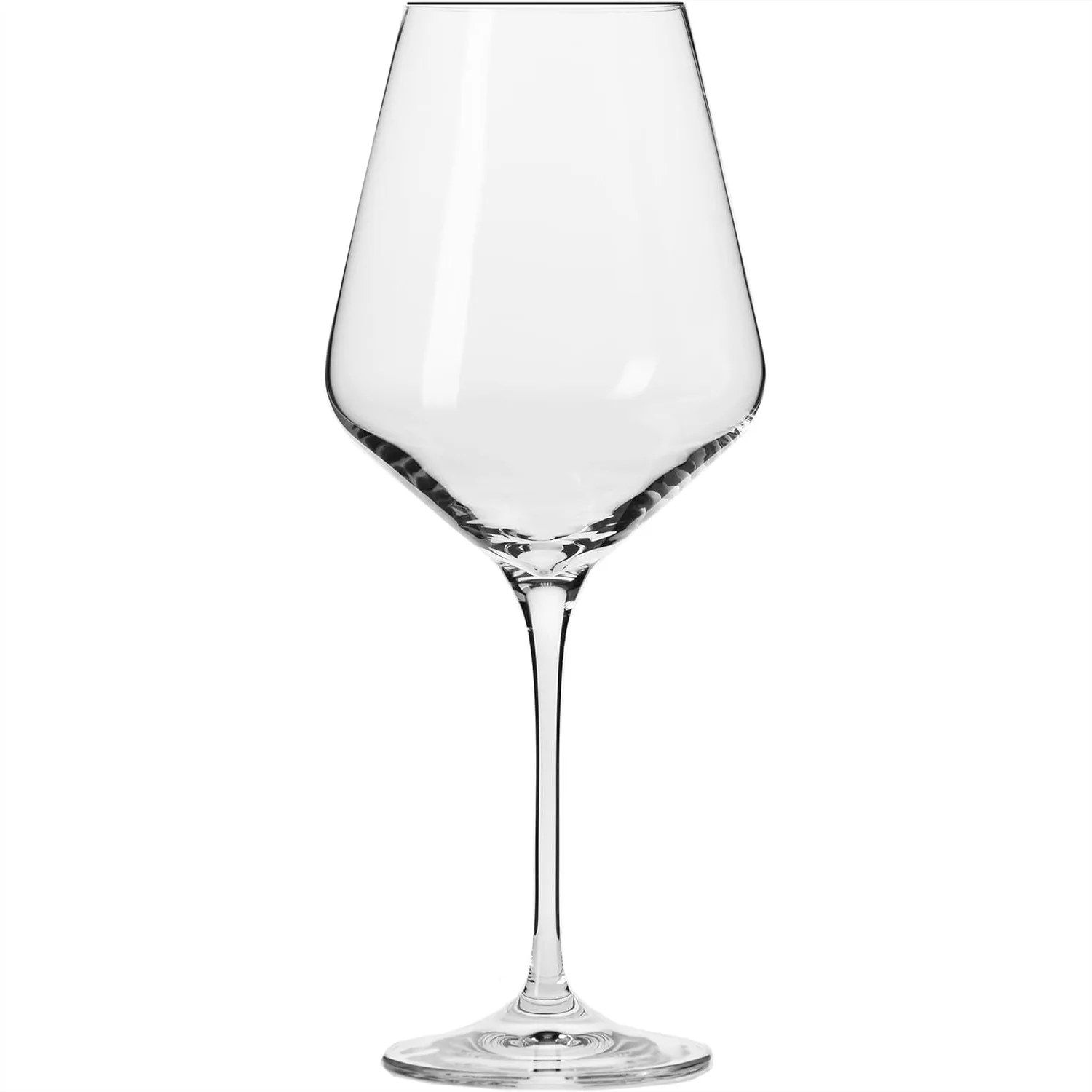 

Red Wine Glasses Set of 6, 16.6 oz Crystal Glass Thin Rim Long Stem Elegant, Dishwasher Safe for Home