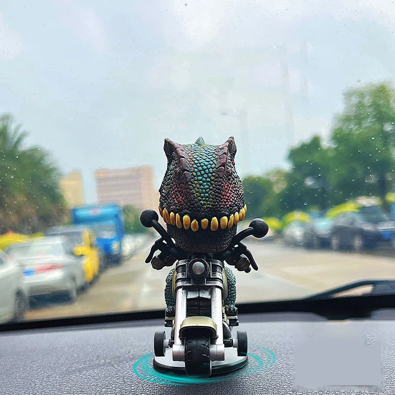 Car Drift Ornament Tyrannosaurus rex Triangle Dragon Drift Ornament Car Dashboard Ornament Car Creative Ornament Christmas Gift - Image 4