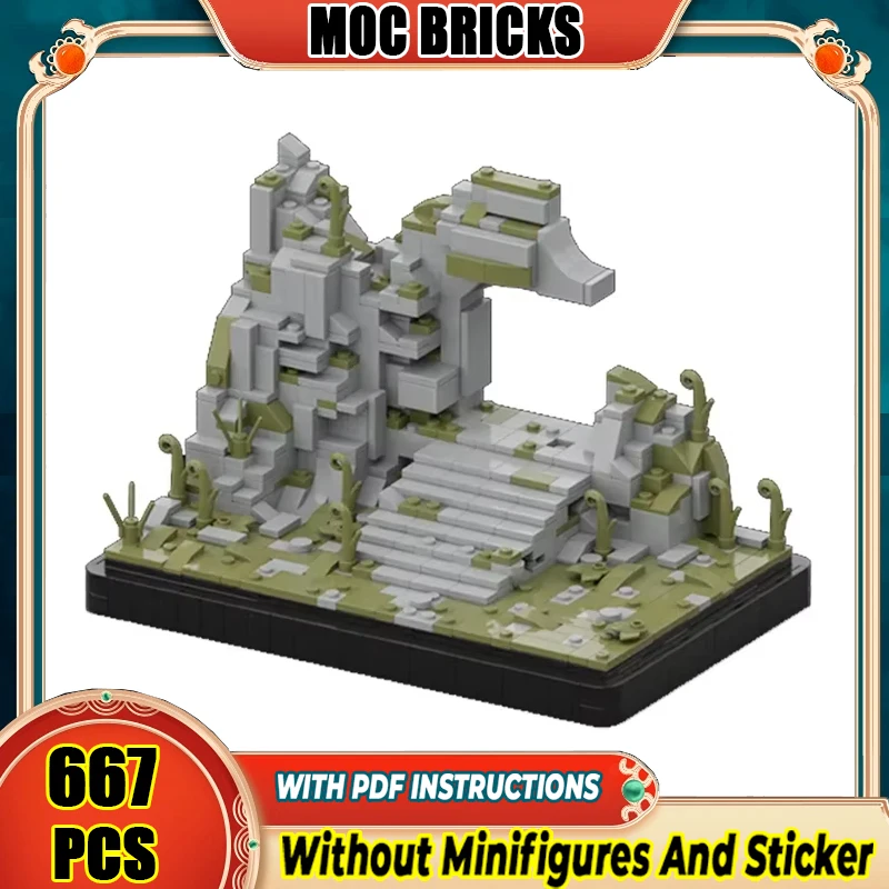 

Star Movie Moc Building Blocks Chasing The Fallen Knights Model Technology Bricks DIY Assembly Construction Toys Holiday Gifts