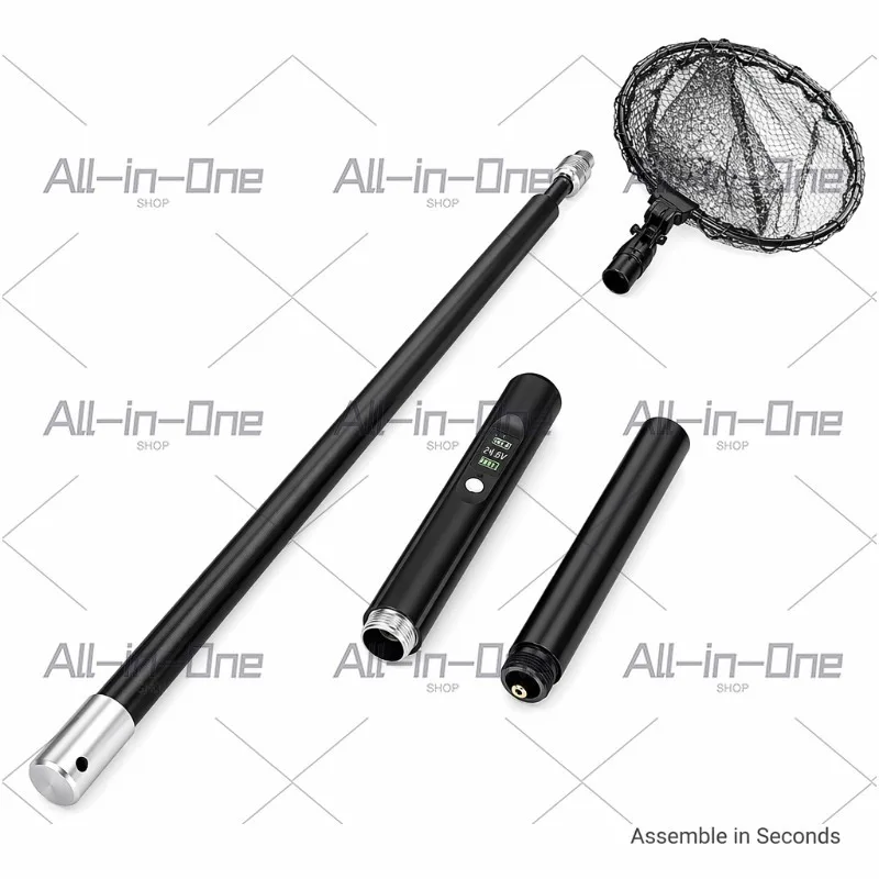 Generation of new energy numerical control integrated rod, outdoor integrated, ultra-light copy net rod electric fishing rod