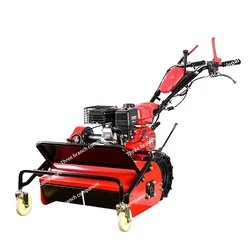 For Powerful Self-propelled 4 Cycle 212CC Gasoline Hammer Flail Mower