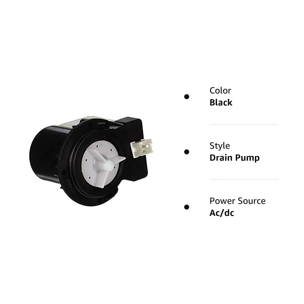 DC31-00054A Washer Drain Pump Motor for Washing Machine Drain Pump Motor Parts Ken-More Washing Machine