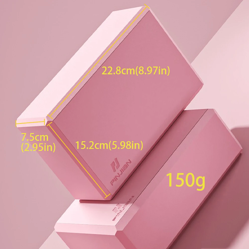 PINJIAN High Density EVA Dance Tiles for Children Yoga Building Blocks Cubes Pilates Bricks Reinforcement Mats Sports