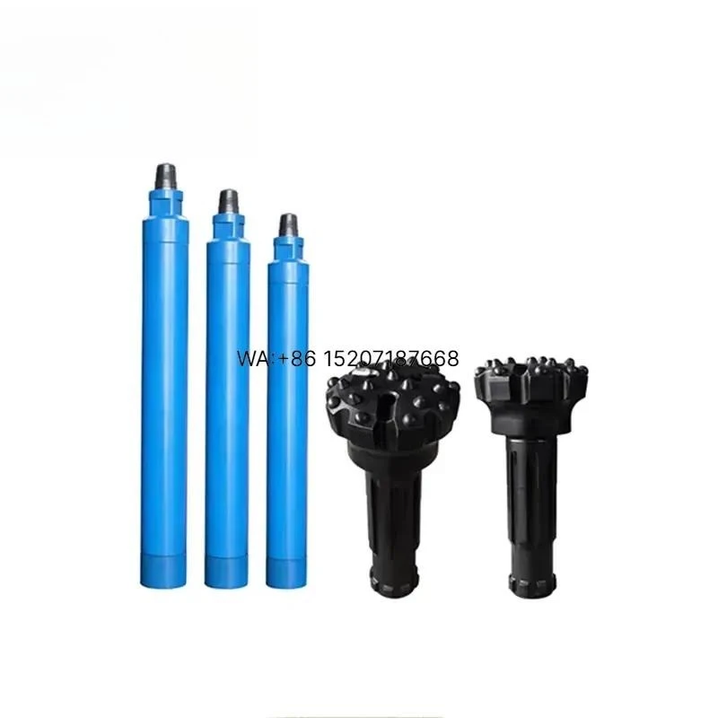 Wmwmnu for Miningwell DHD55A 5.5 Inch DTH Hammer for Water Well Drilling High Pressure Down The Hole Hammer for Hard Rock