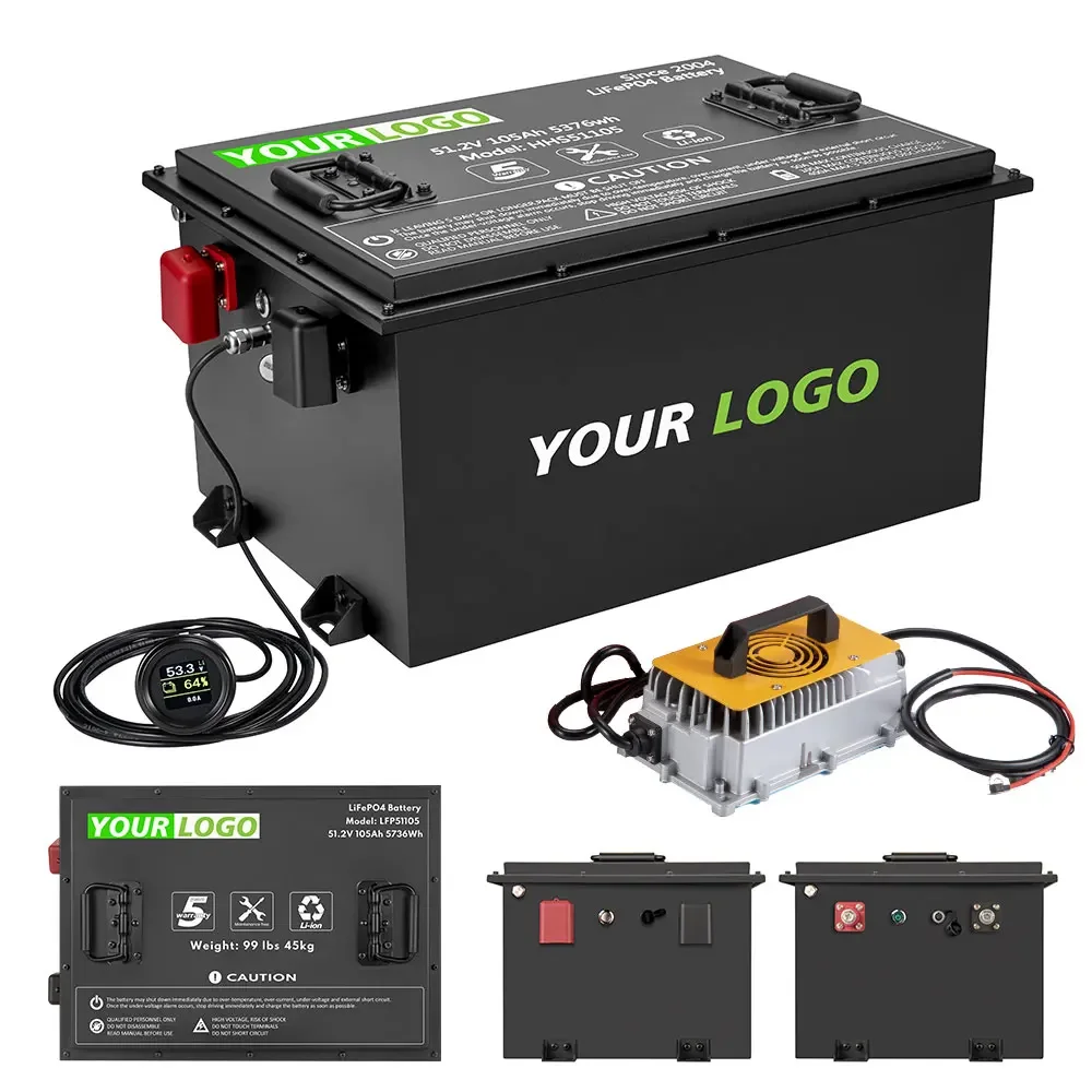 48V 51.2V Lifepo4 Lipo accu aa - Lifepo4 48V 50Ah Golf Cart recensie en prijs