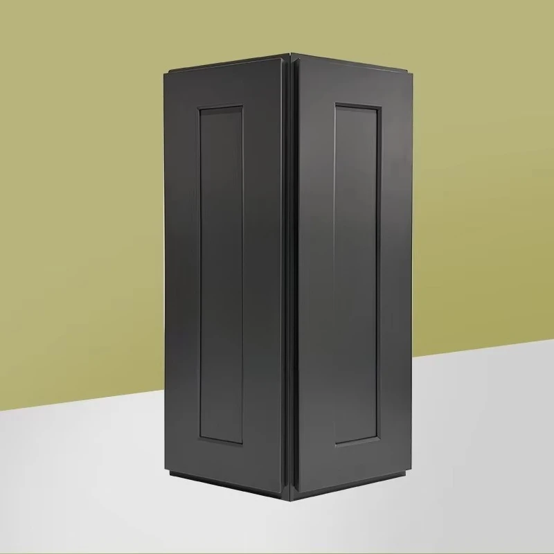 Kitchen Wall Unit Double Door Soft Closed Wooden Wall Mounted Cabinets for Kitchen Corner