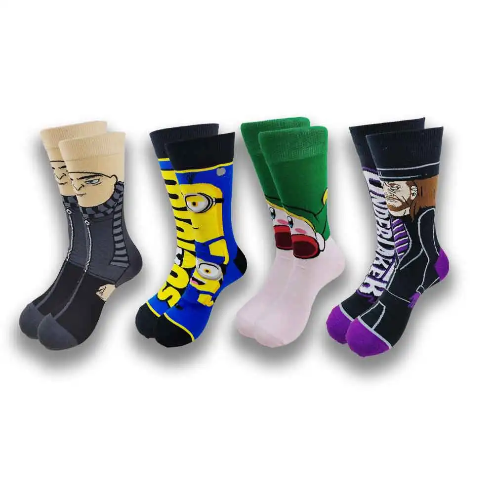 Hot  Sale Socks for Men and Women Spring and Autumn senior Design Comfortable Skateboard Men Socks