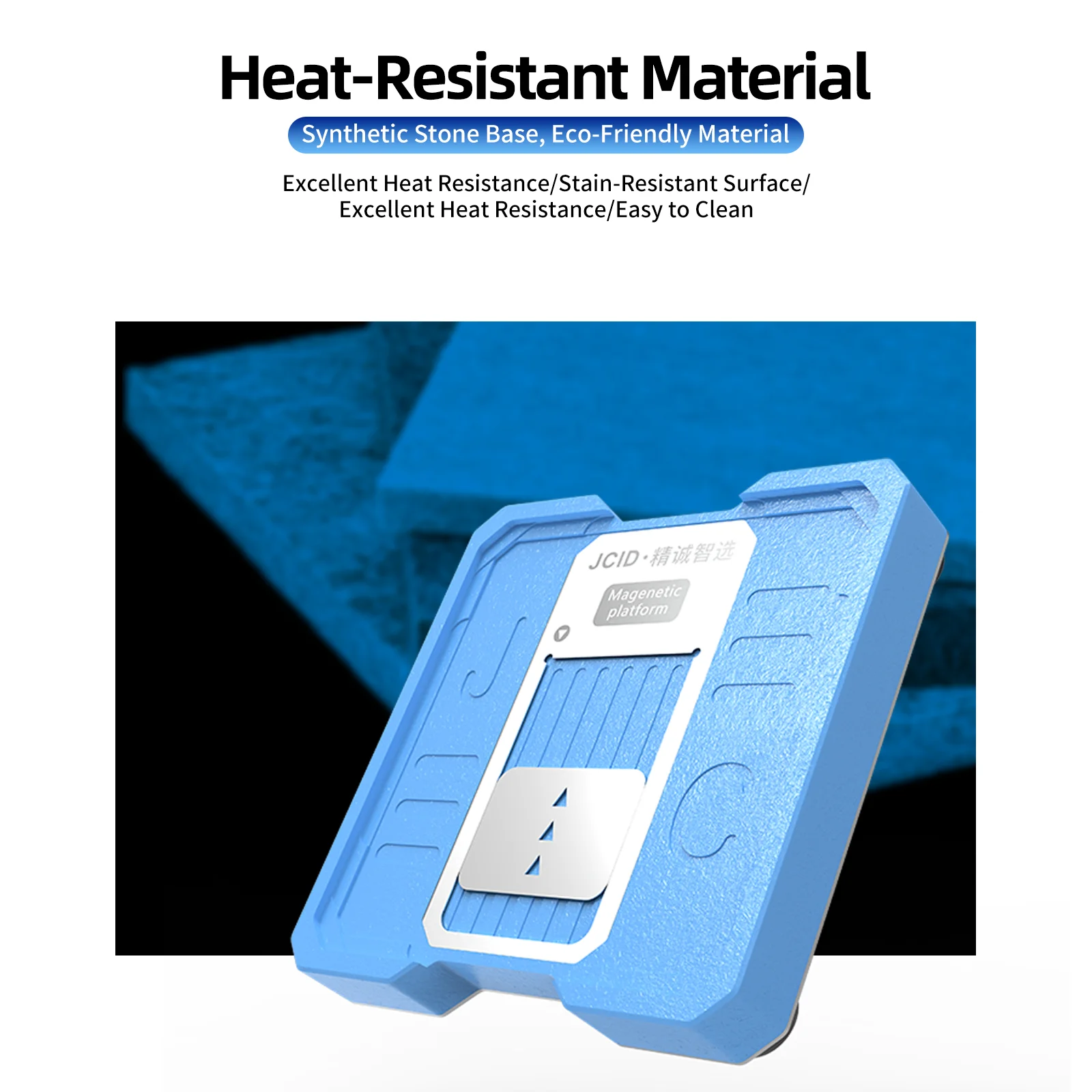 JCID SMT-02 CPU Reballing Kit Magnetic Positioning Reballing Platform 79 Kinds CPU Stencil Set for Phone Motherboard BGA Rework