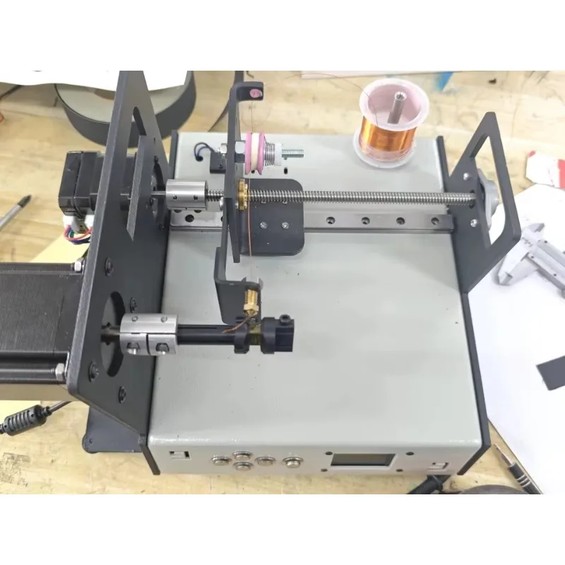 【Industrial】Automatic CNC Coil Winding Machine,Precision Wire Arrangement Winder For Tube Amplifier,Transformer Motor Coil Windi