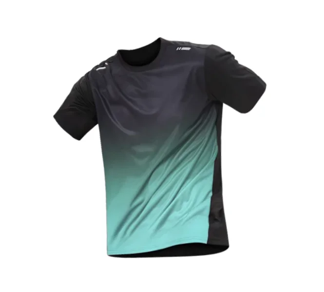 

Casual sports T-shirt for men, quick-drying summer ice silk short-sleeved shirt, feather basketball running top