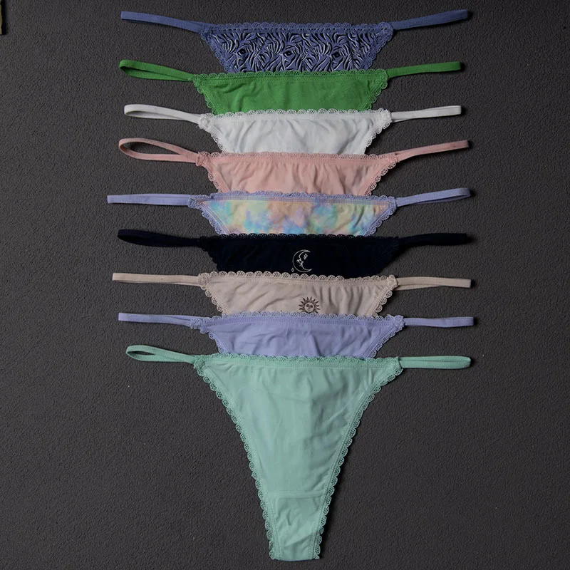 Sexy sheer lace Women lingerie high waist Thongs plus size G-string Underwear Panties Briefs Ladies T-back 1pcs/Lot