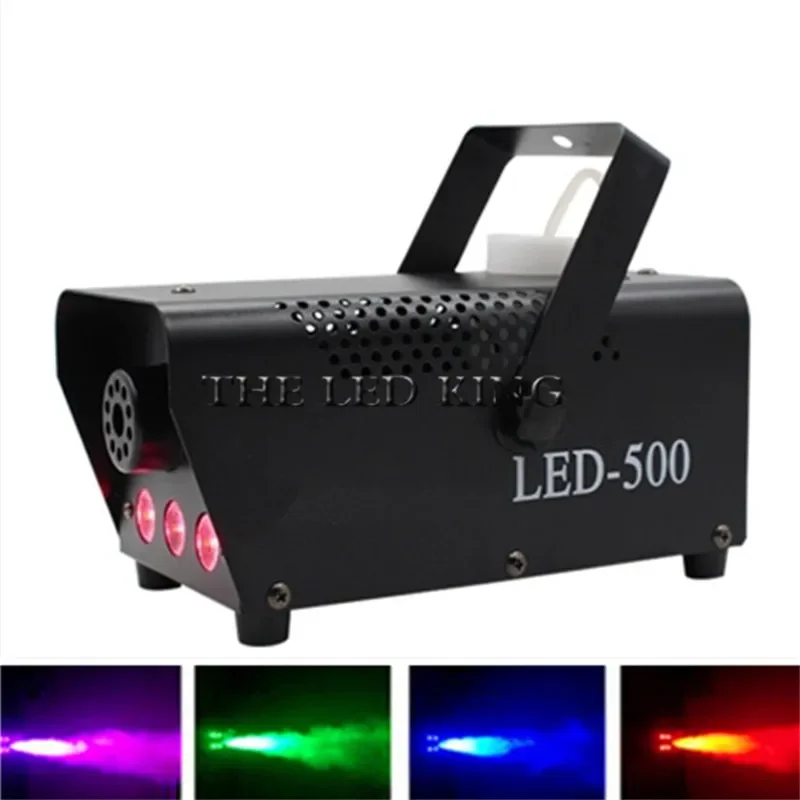 1000W Led Fog Machine 24x3W RGB Color LEDs Smoke Machine Fogger Hazer Equipment for DJ KTV, Stage Lighting