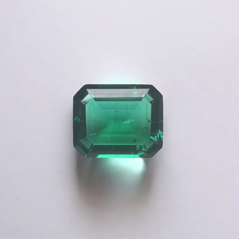 Lab Grown Emerald Zambia Green Color Loose Gemstones for Diy Jewelry Making Selectable  AGL Certificate