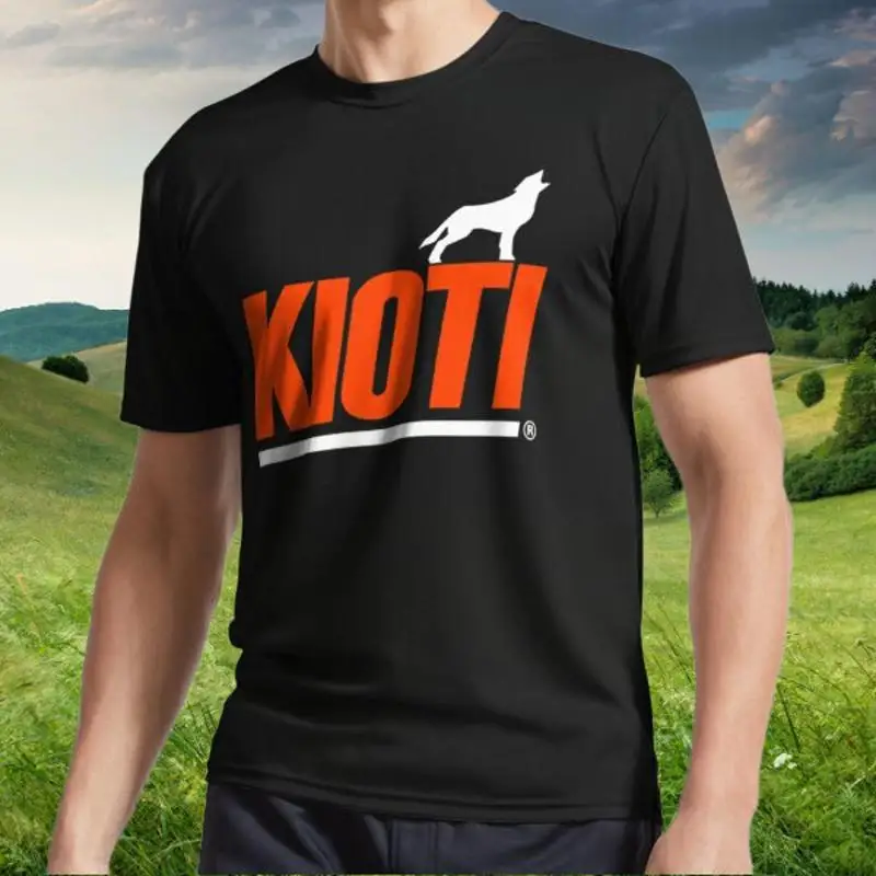 Camiseta activa con nuevo logotipo de KIOTI TRACTORS, camiseta divertida americana, tallas S a 5XL