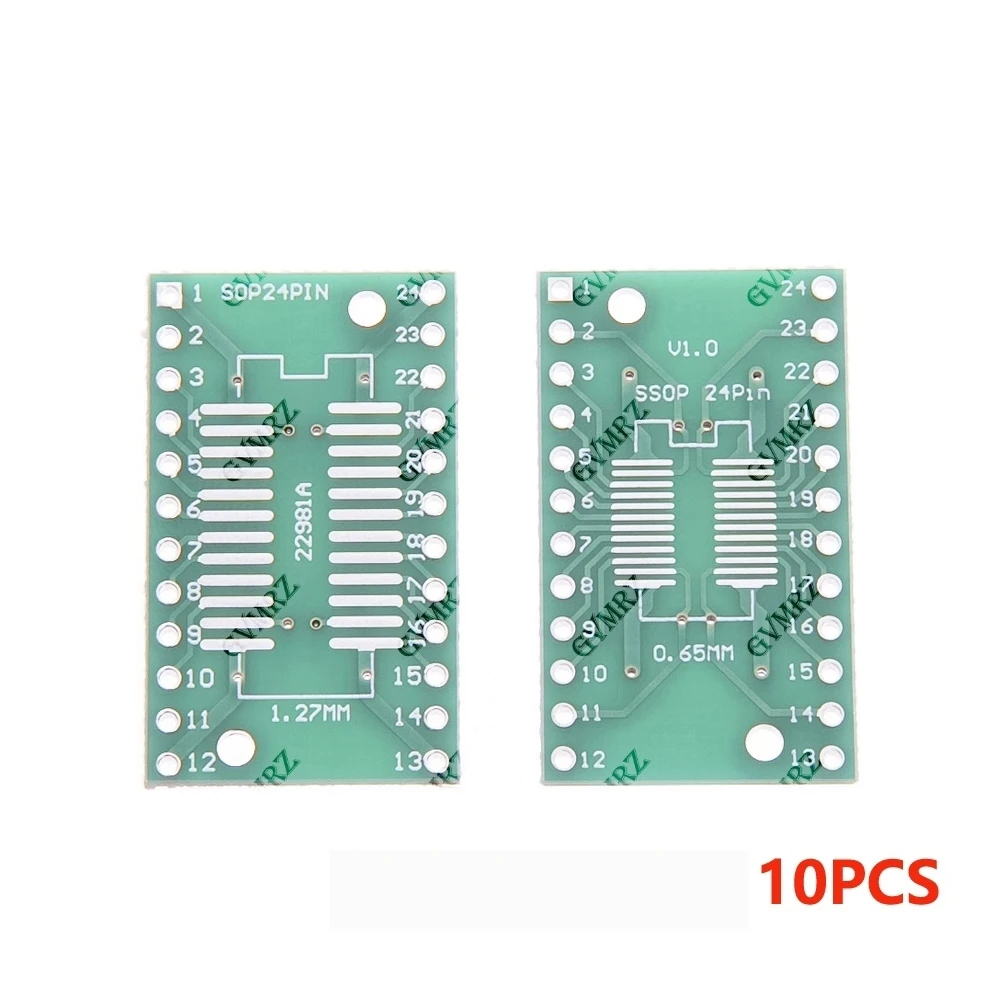 SOP14 SOP16 SMD to DIP PCB Adapter Board Kit for 0402/0603/0805 SOT23 SOT89 SOP TSSOP QFP IC Conversion