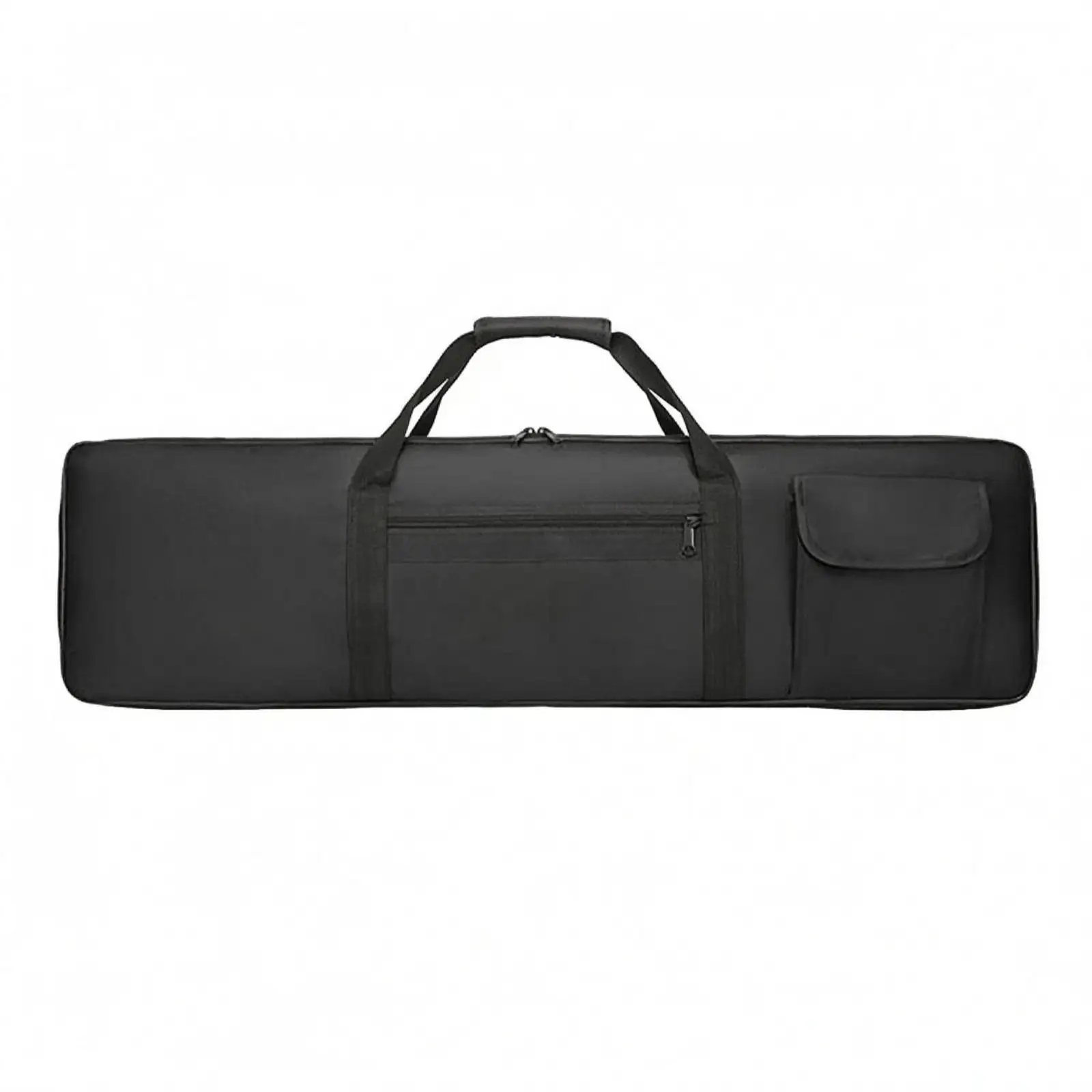 Electronic Keyboard Gig Bag Soft Padded Cover for 76 Key Piano with Handle and Pocket for Accessories