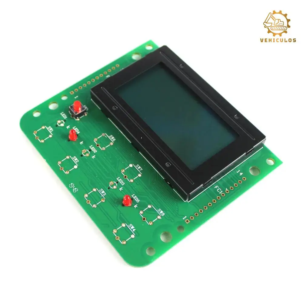 

LCD Screen Panel For Kobelco SK200-6 SK135SR SK-6 Excavator Monitor Replacement Display Aftermarket Parts 6 Months Warranty