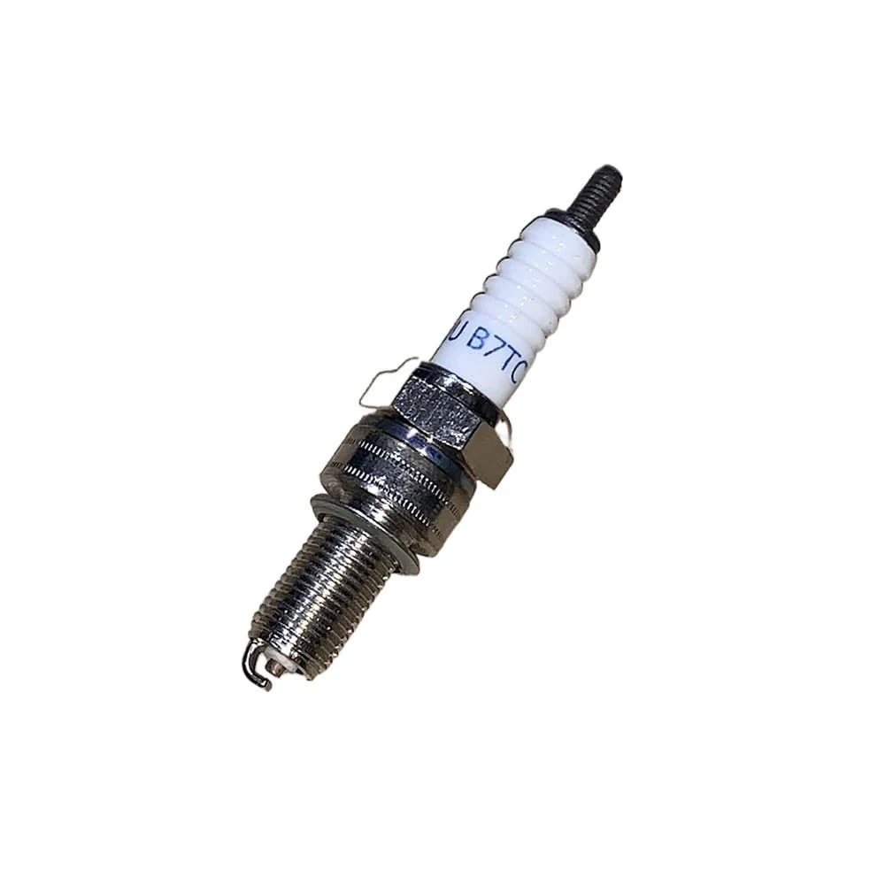 1PC B7TC Spark Plug Motorcycle   For CR7EK CR7E C7E CR7EIX CR7EGP IU22 U22ESRN 94703-00353 G59C B7RIU 4 stroke M10 19mm 50-250cc