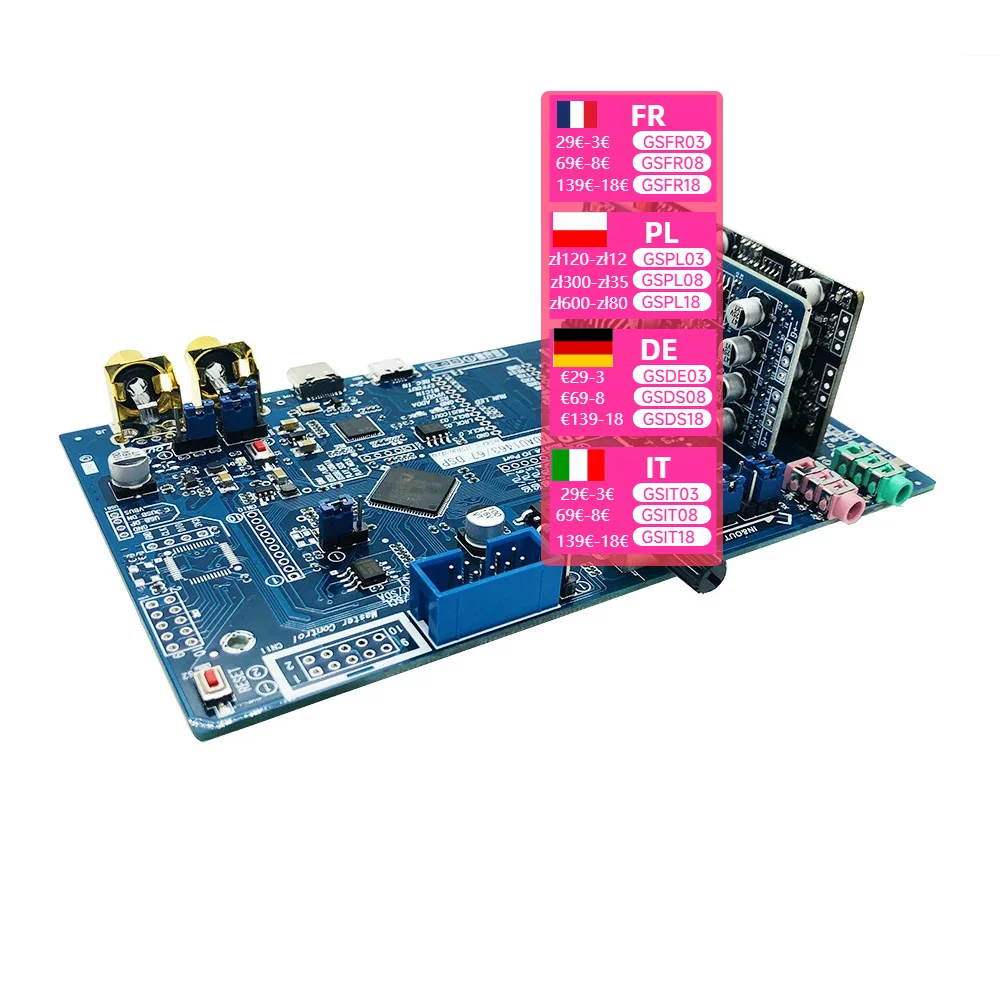 Nvarcher ADAU1463 development board ADAU1467 compatible CT7601USB interface SAM5504 effector module