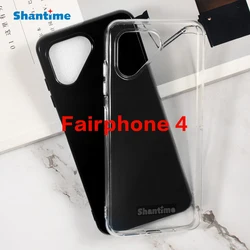 Case for Fairphone 4 TPU Shockproof Rubber Cover Protective Bumper Flexible Shell for Fairphone 4