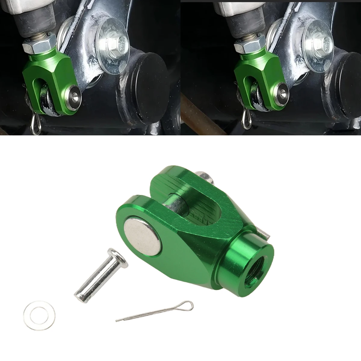 

For KAWASAKI KX65 KX250 KX250F KX450F KX250X KX450X KLX300R KLX450R KX KXF RMZ250 KFX450R Motorcycle New CNC Rear Brake Clevis