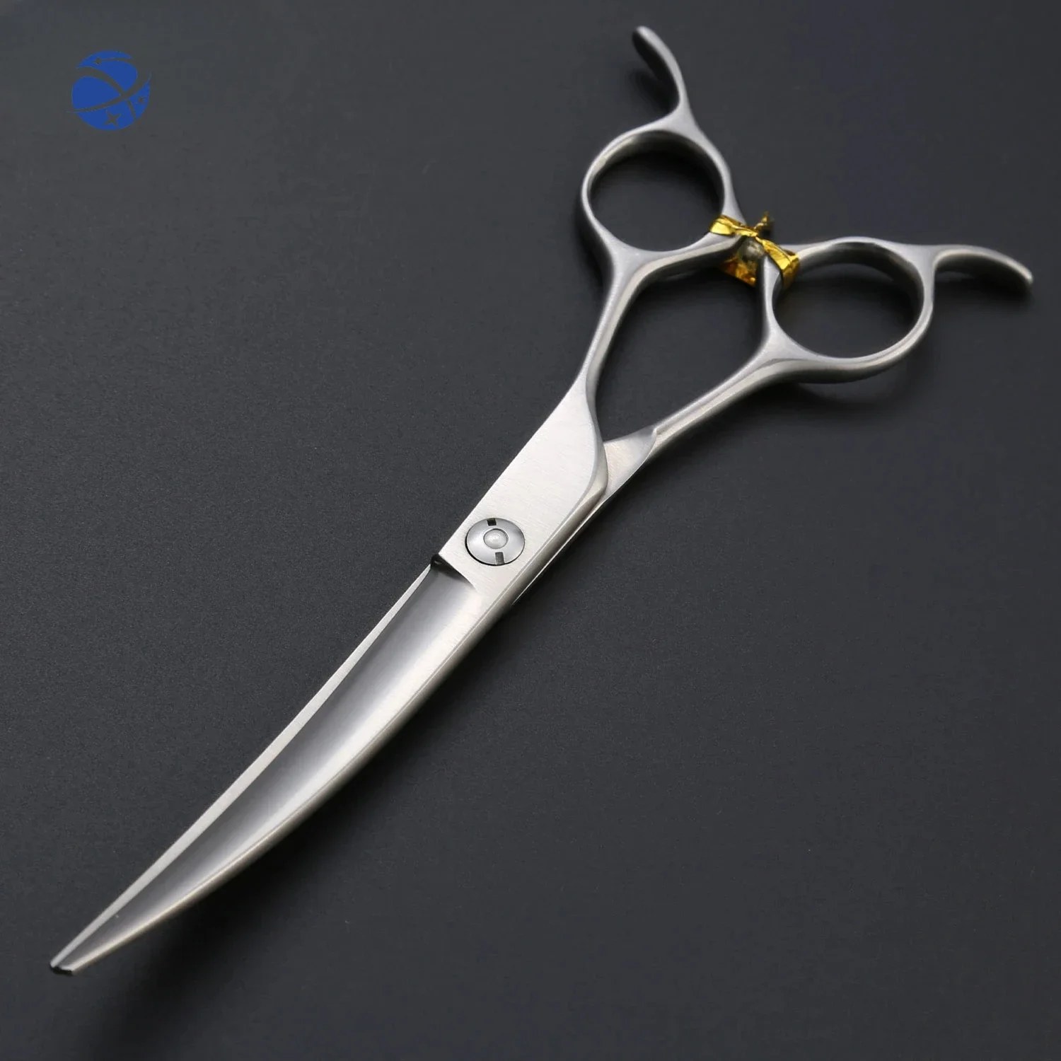 

Professional Pet Scissors Curved Japanese Dog Grooming Scissors