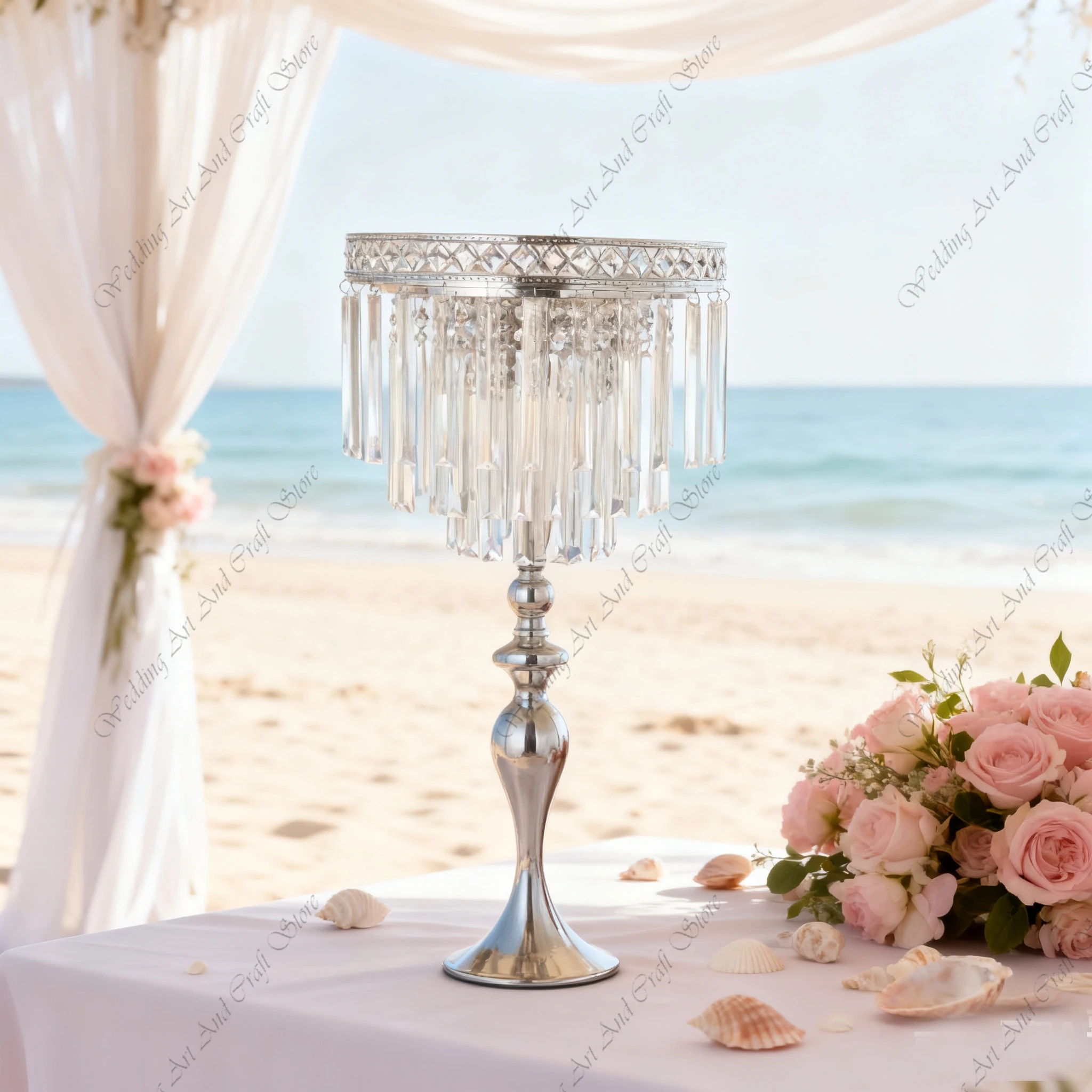 4pcs f30 60-120cm Wedding Arch Stage Decoration Table Centerpieces Acrylic Wedding Table Flower Vase Road Guide Prop ivy323