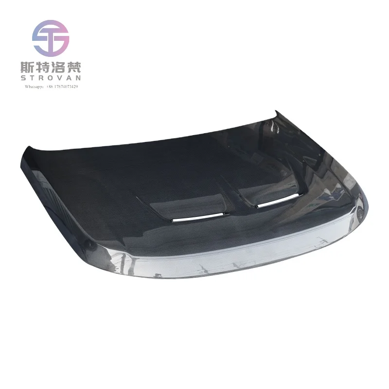 

Автомобильные системы кузова 2018-2022 Range Rover SVR, крышка двигателя из углеродного волокна для переднего капота Land Rover