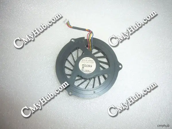 Ventilador de refrigeração de 4 fios para toshiba, mcf-w14bm05, dc5v 0.35a, 4pin