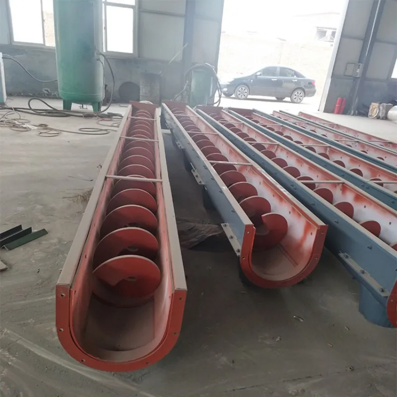 Shaftless screw conveyor Loader Tubular 219 screw conveyor for pulse dust collector
