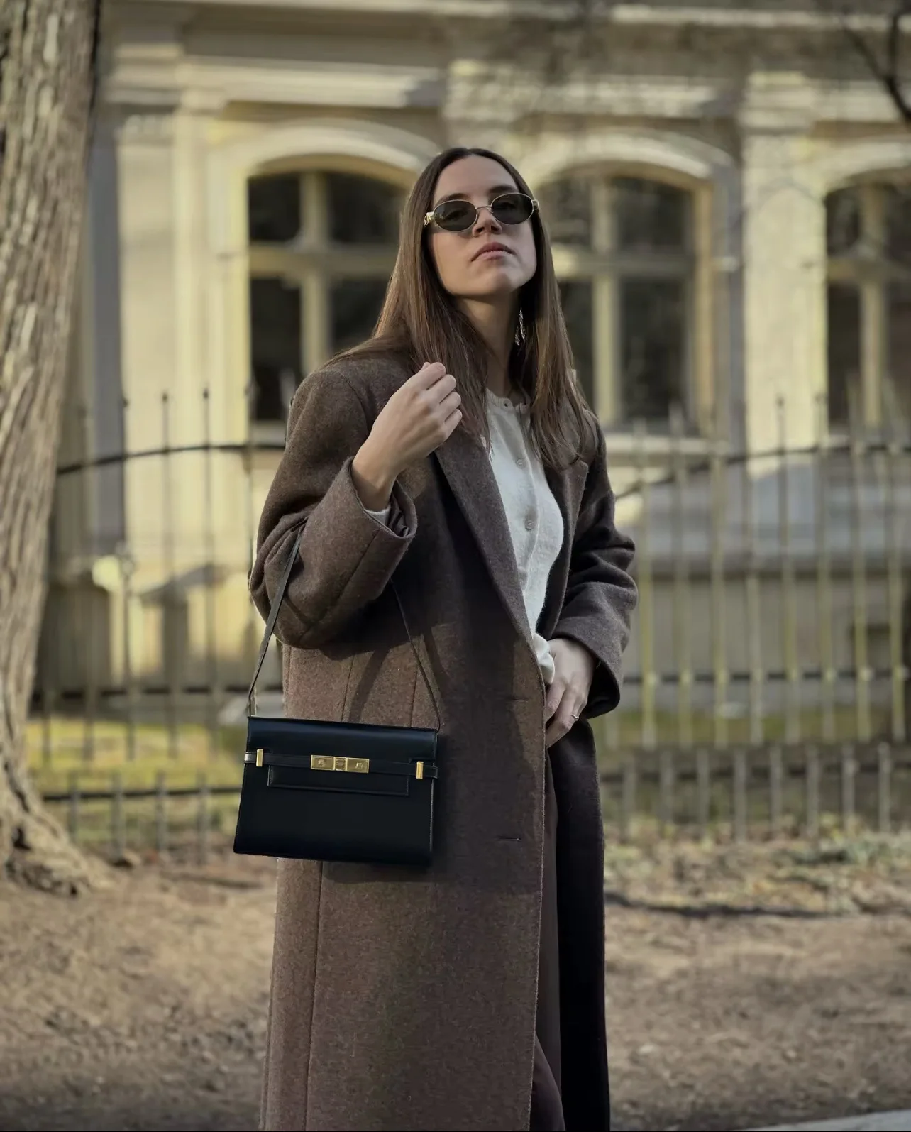 Trench-coat long en laine sophistiqué pour femme, votre nouvelle agrafe élégante pour le bureau et les vêtements décontractés