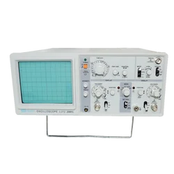 Longwei L-212 20MHz Dual Channel Laboratory Analog Oscilloscop Large Screen Display Double Trace X-Y Operation ATT Trigger