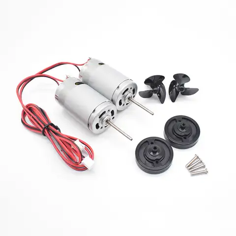 7.4V 8.4V 수중 스러스터 390 Rc 미끼 낚시 보트 용 방수 가스켓 3 블레이드 프로펠러가있는 내장 보트 모터 엔진