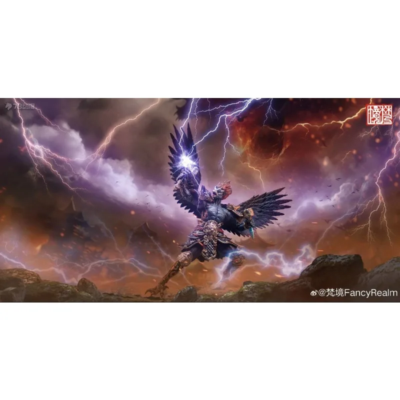 Fornecimento local fancyrealm original deify série lei zhenzi figura de ação modelo brinquedos modelo colecionável ornamentos presentes para meninos